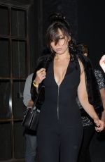 DAISY LOWE Arrives at Nick Grimshaw