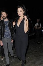 DAISY LOWE Arrives at Nick Grimshaw