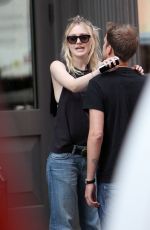 DAKOTA FANNING and Jamie Strachan Out and About in New  York 2008