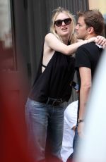 DAKOTA FANNING and Jamie Strachan Out and About in New  York 2008