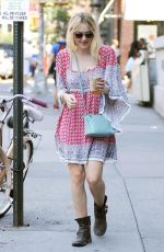 DAKOTA FANNING Out and About in New York 2507