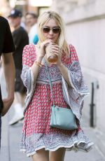 DAKOTA FANNING Out and About in New York 2507