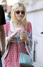 DAKOTA FANNING Out and About in New York 2507