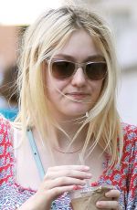 DAKOTA FANNING Out and About in New York 2507