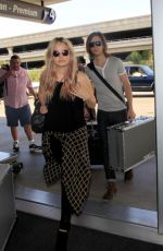 DEBBY RYAN Arrives at LAX Airport in Los Angeles
