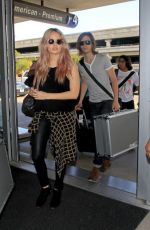 DEBBY RYAN Arrives at LAX Airport in Los Angeles