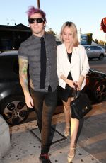DEBBY RYAN Arrives at Little Door Restaurant in Los Angeles
