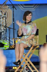 DEMI LOVATO at Good Morning America in New York