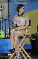 DEMI LOVATO at Good Morning America in New York