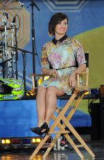 DEMI LOVATO at Good Morning America in New York