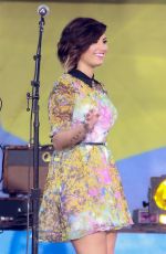 DEMI LOVATO at Good Morning America in New York