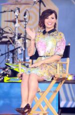 DEMI LOVATO at Good Morning America in New York