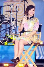 DEMI LOVATO at Good Morning America in New York