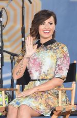 DEMI LOVATO at Good Morning America in New York