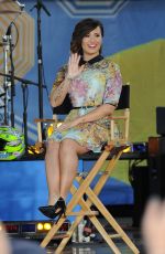 DEMI LOVATO at Good Morning America in New York