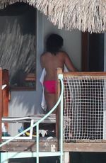 DEMI LOVATO on Vacation in Bora Bora