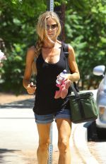 DENISE RICHARDS at Coldwater Park in Beverly Hills