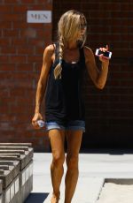 DENISE RICHARDS at Coldwater Park in Beverly Hills