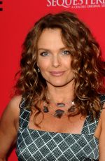 DINA MEYER at Sequestered and Cleaners Premieres in West Hollywood