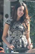 EIZA GONZALEZ Out and About in Hollywood