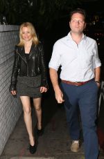 ELIZABETH BANKS Arrives at Chateau Marmont in Los Angeles