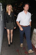 ELIZABETH BANKS Arrives at Chateau Marmont in Los Angeles