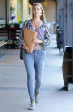 ELIZABETH BERKLEY Out and About in Brentwood