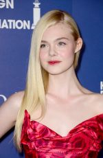 ELLE FANNING at Hollywood Foreign Press Association’s Grants Banquet in Beverly Hills