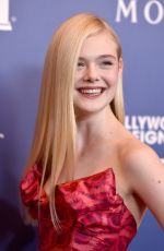 ELLE FANNING at Hollywood Foreign Press Association’s Grants Banquet in Beverly Hills