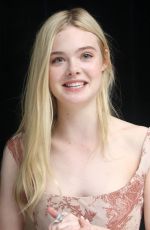 ELLE FANNING at The Boxtrolls Press Conference in Beverly Hills