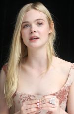 ELLE FANNING at The Boxtrolls Press Conference in Beverly Hills