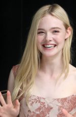 ELLE FANNING at The Boxtrolls Press Conference in Beverly Hills