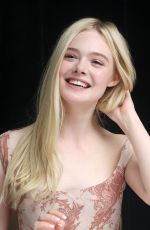 ELLE FANNING at The Boxtrolls Press Conference in Beverly Hills