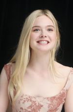 ELLE FANNING at The Boxtrolls Press Conference in Beverly Hills