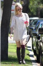 ELLE FANNING Out and About in Los Angeles 160