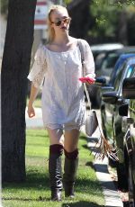 ELLE FANNING Out and About in Los Angeles 160