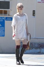 ELLE FANNING Out and About in Los Angeles 160