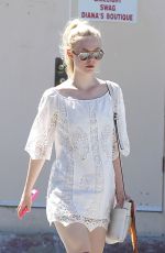 ELLE FANNING Out and About in Los Angeles 160