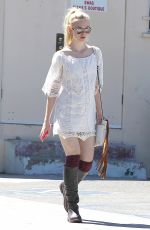 ELLE FANNING Out and About in Los Angeles 160