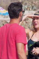 ELLIE GOULDING at a Beach in Formentera