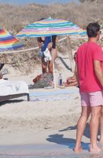 ELLIE GOULDING at a Beach in Formentera