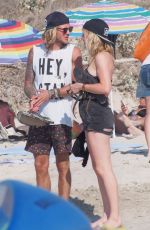 ELLIE GOULDING at a Beach in Formentera
