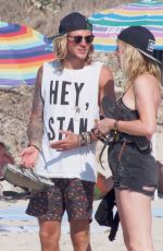 ELLIE GOULDING at a Beach in Formentera