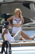 ELLIE GOULDING on a Yacht in Ibiza