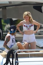 ELLIE GOULDING on a Yacht in Ibiza