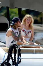 ELLIE GOULDING on a Yacht in Ibiza