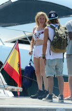 ELLIE GOULDING on a Yacht in Ibiza