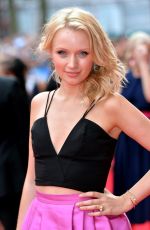 EMILY BERRINGTON at The Inbetweeners 2 Premiere in London