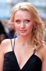 EMILY BERRINGTON at The Inbetweeners 2 Premiere in London