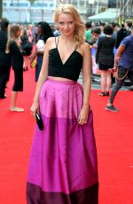 EMILY BERRINGTON at The Inbetweeners 2 Premiere in London